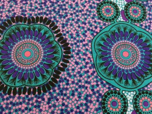 Australian Aboriginal Meeting Places Blue