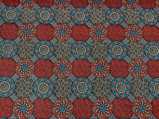 Australian Aboriginal Wildflowers and Bush Tuckers Red