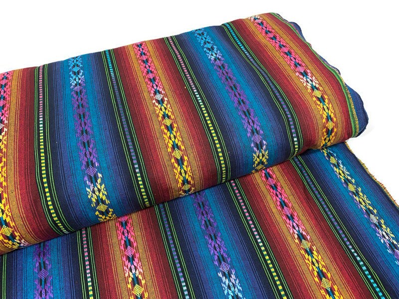 Southwest Style Woven Rust & Turquoise