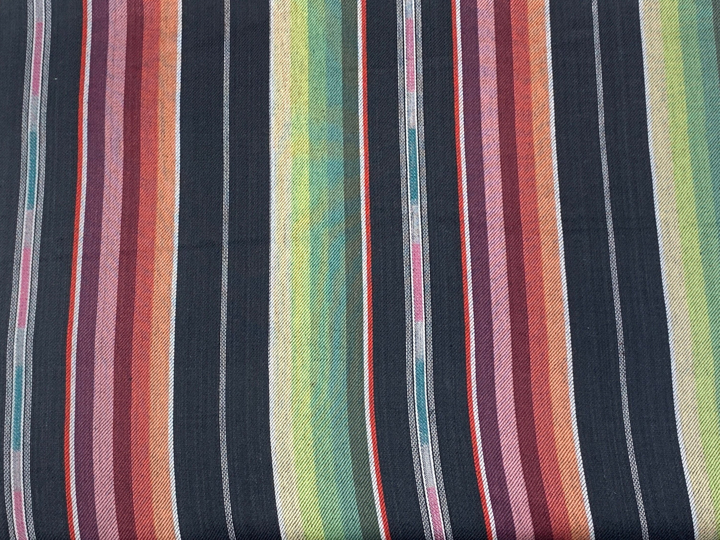 Southwest Style Woven Black, Green, & Pink