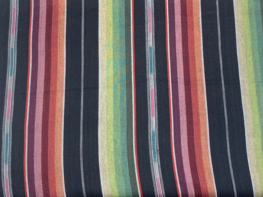Southwest Style Woven Black, Green, & Pink