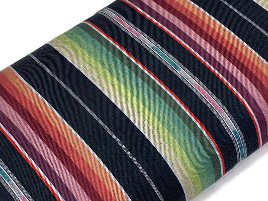 Southwest Style Woven Black, Green, & Pink