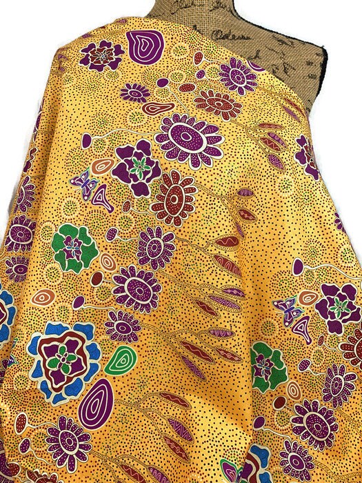 Australian Aboriginal Summertime Rainforest Yellow