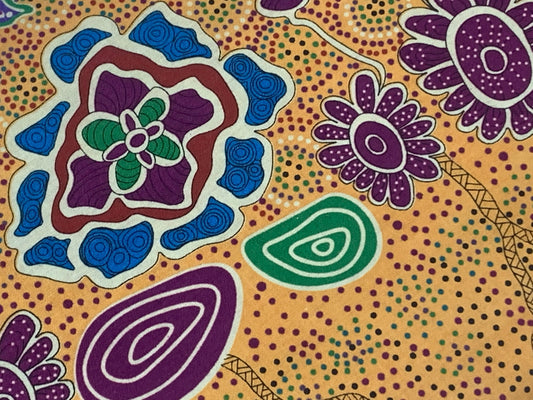 Australian Aboriginal Summertime Rainforest Yellow