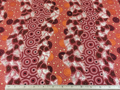 Australian Aboriginal Wild Seed & Waterhole Red