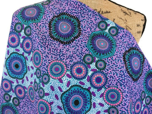 Australian Aboriginal Meeting Places Blue