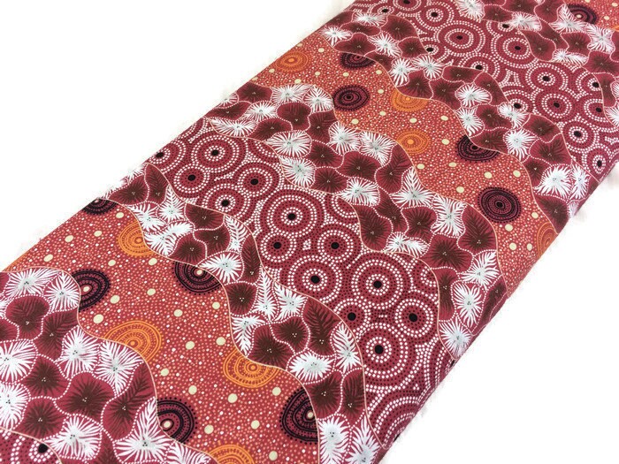 Australian Aboriginal Wild Seed & Waterhole Red