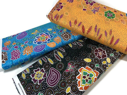 Australian Aboriginal Summertime Rainforest Black