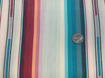Southwest Style Woven Cream, Turquoise, & Red