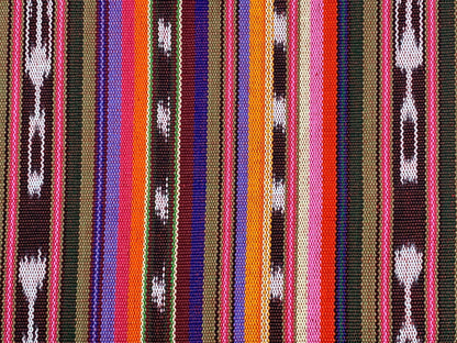 Guatemalan Handwoven Southwest Sunset Ikat