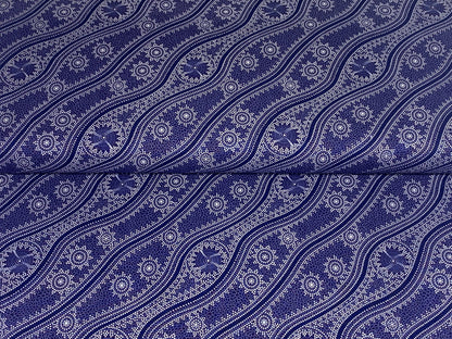 Australian Aboriginal Cotton Quilting Fabric by the YARD. M&S Textiles Stars in the Sky Purple. For sewing, quilting, apparel, home décor.