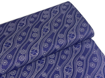 Australian Aboriginal Cotton Quilting Fabric by the YARD. M&S Textiles Stars in the Sky Purple. For sewing, quilting, apparel, home décor.