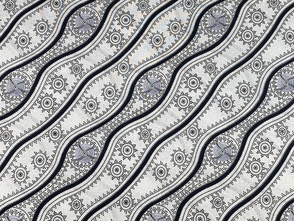 Australian Aboriginal Cotton Quilting Fabric by the YARD. M&S Textiles Stars in the Sky White. For sewing, quilting, apparel, home décor.