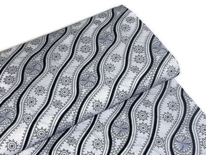 Australian Aboriginal Cotton Quilting Fabric by the YARD. M&S Textiles Stars in the Sky White. For sewing, quilting, apparel, home décor.