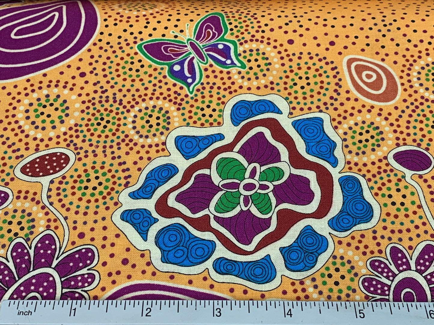 Australian Aboriginal Summertime Rainforest Yellow