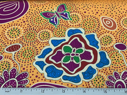 Australian Aboriginal Summertime Rainforest Yellow