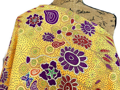 Australian Aboriginal Summertime Rainforest Yellow